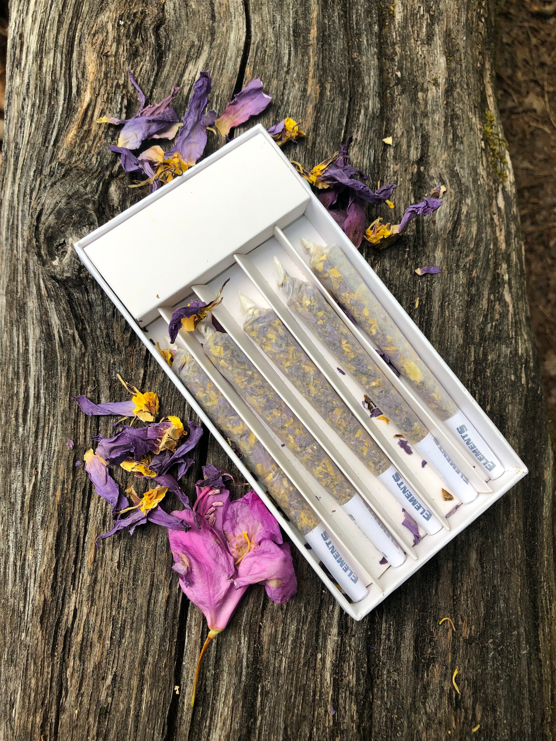 Organic Blue Lotus Pre Rolls in Child Resistant Boxes